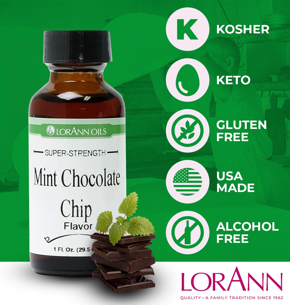 LorAnn flavoring adds bright mint to frosting for cakes.