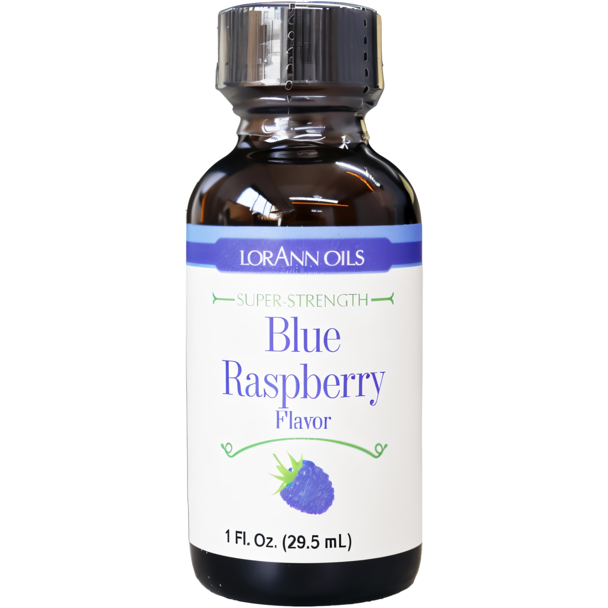 LorAnn Oils blue raspberry flavor bottle for bold candy flavoring