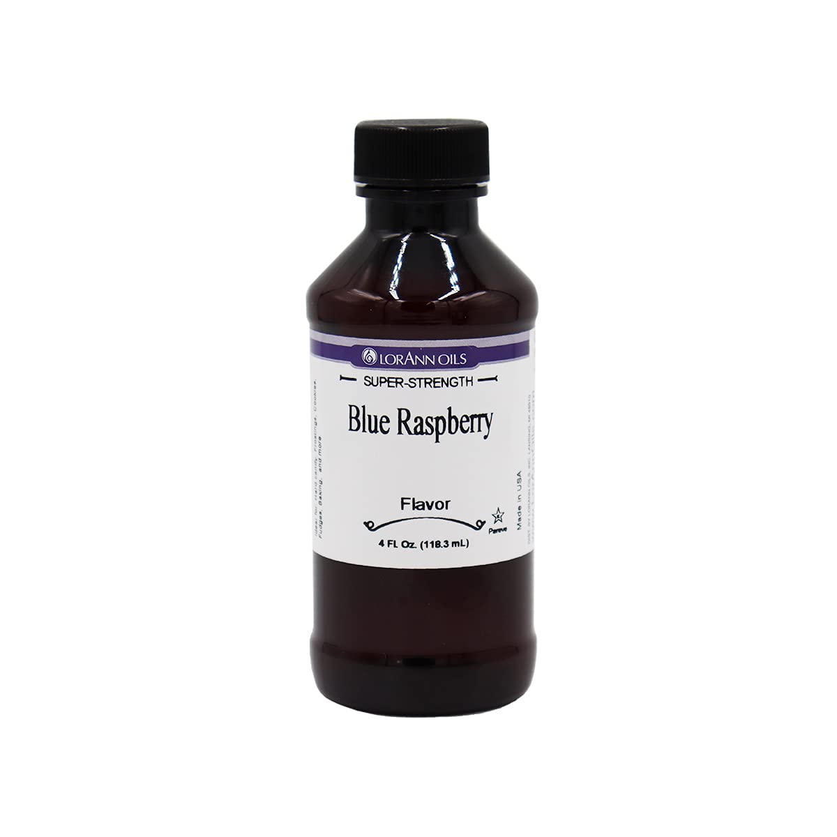 LorAnn Oils Blue Raspberry SS Flavor bottle front for bold candy flavor