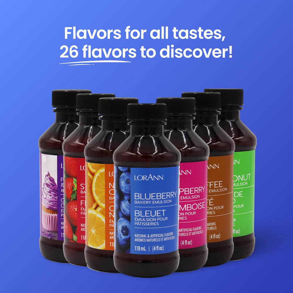LorAnn Oils Blueberry Bakery Emulsion is gluten-free and keto-friendly for sensitive bakers