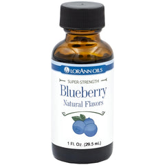 LorAnn Oils Blueberry Super Strength bottle pour delivers bold candy flavor.