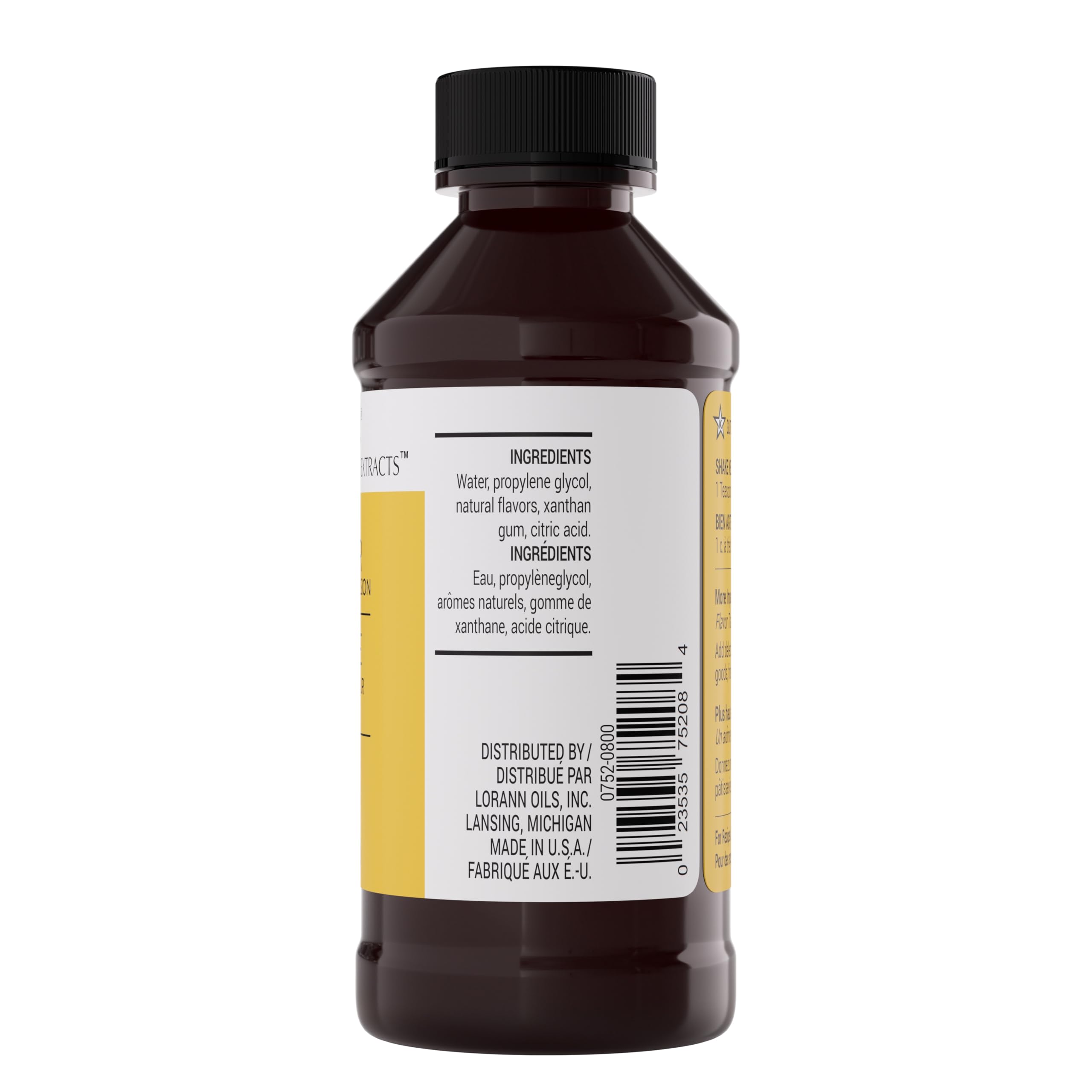 LorAnn Oils Butter Bakery Emulsion being poured demonstrates smooth flavor release in cookies and cakes.