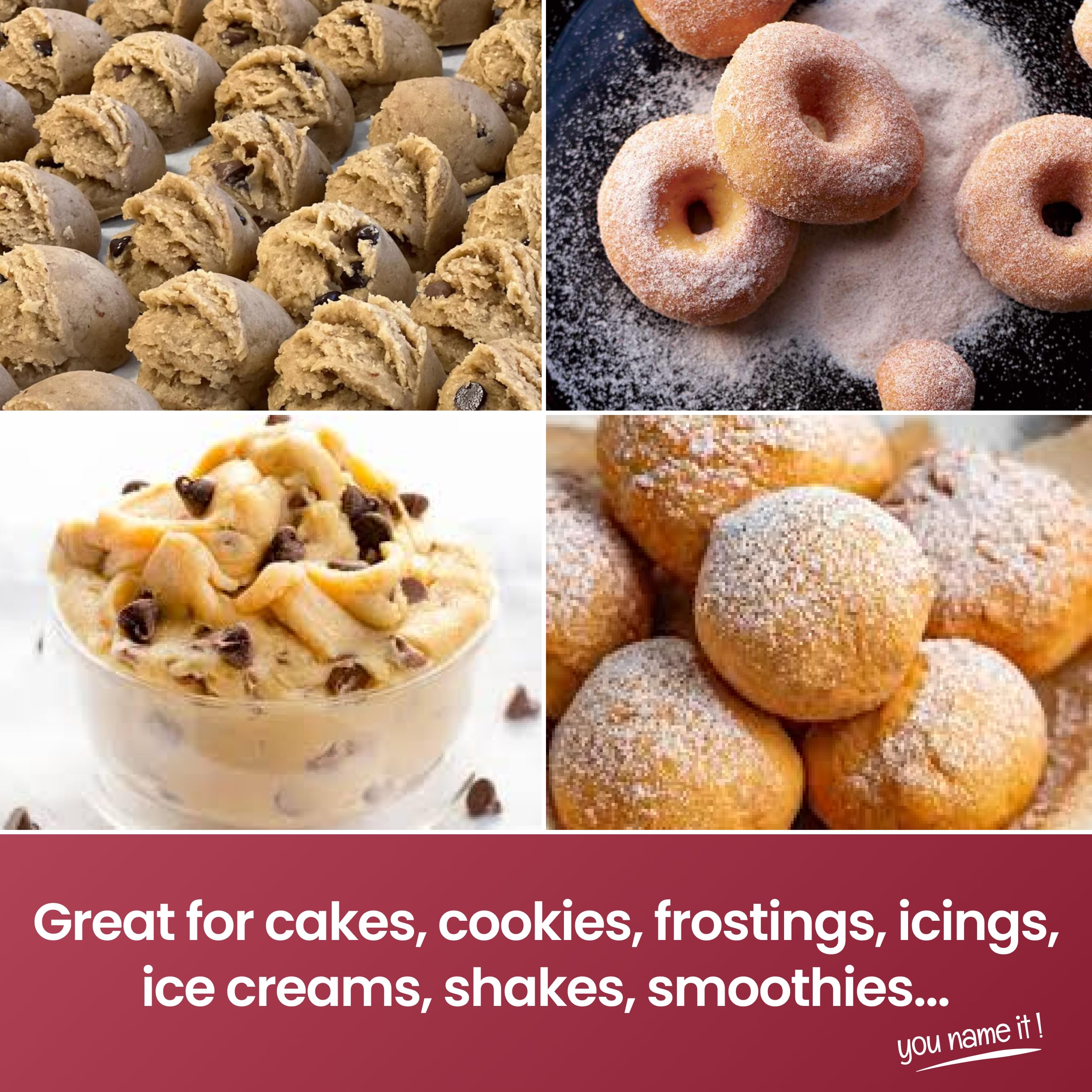LorAnn Oils Buttery Sweet Dough Emulsion adds buttery flavor to cake slices.