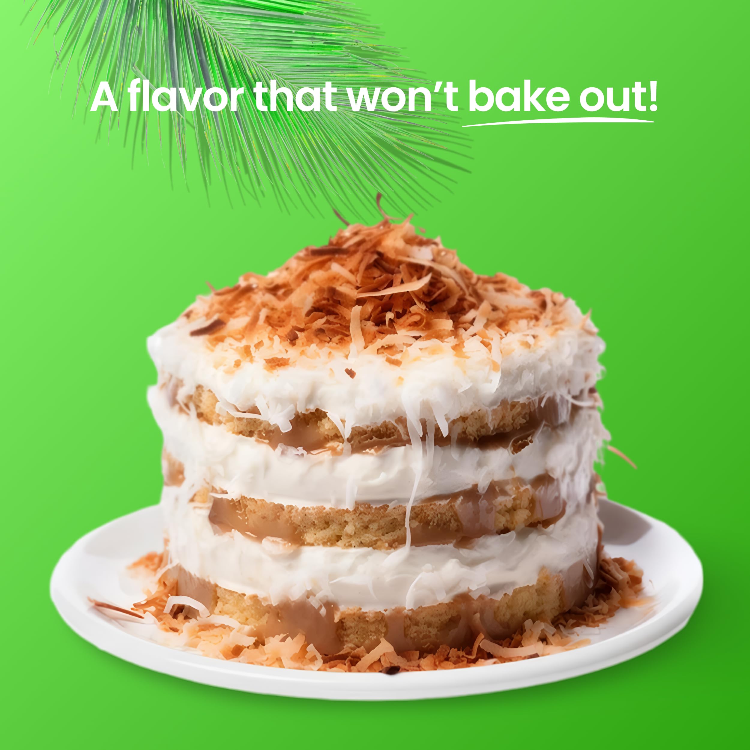 LorAnn Oils Coconut Bakery Emulsion with cookie dough, adding coconut depth to treats.