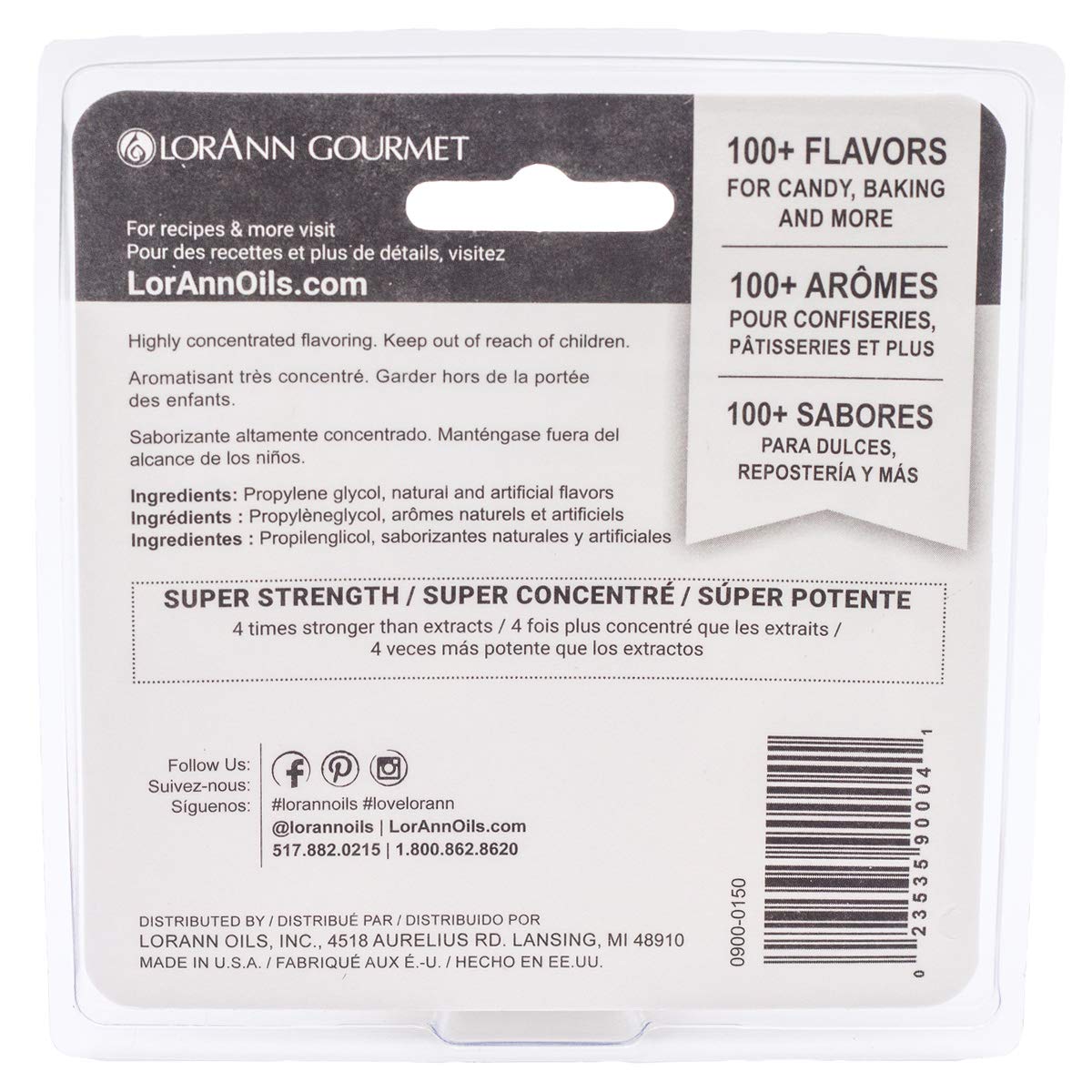 LorAnn Oils Green Apple flavoring bottle cap close-up for precise dosing in baking.
