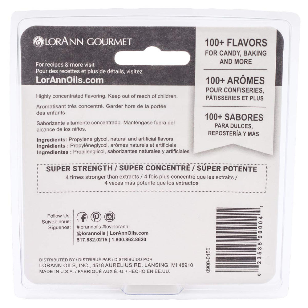 LorAnn Oils Green Apple flavoring bottle cap close-up for precise dosing in baking.