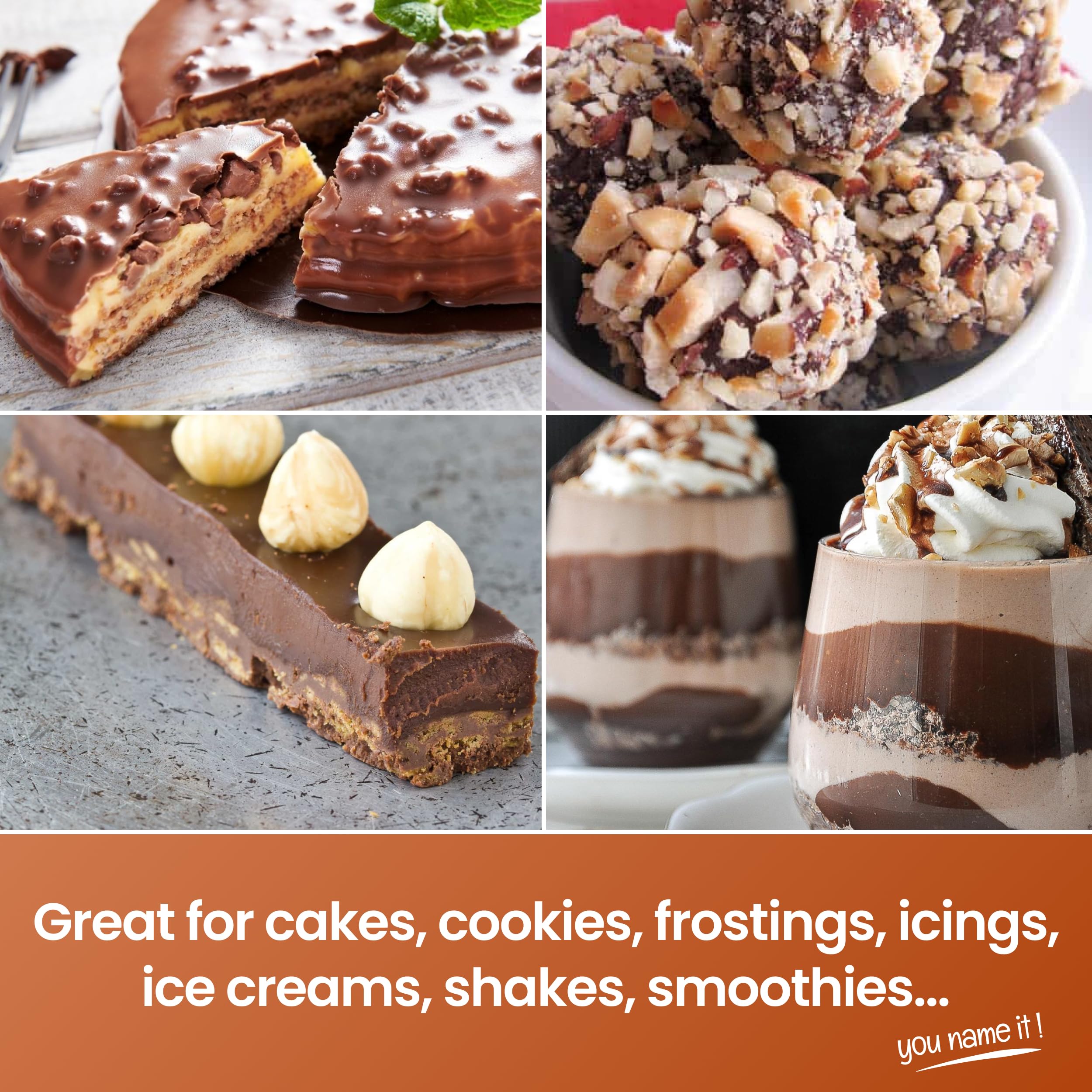 LorAnn Oils hazelnut bakery emulsion dessert close-up highlights nutty aroma