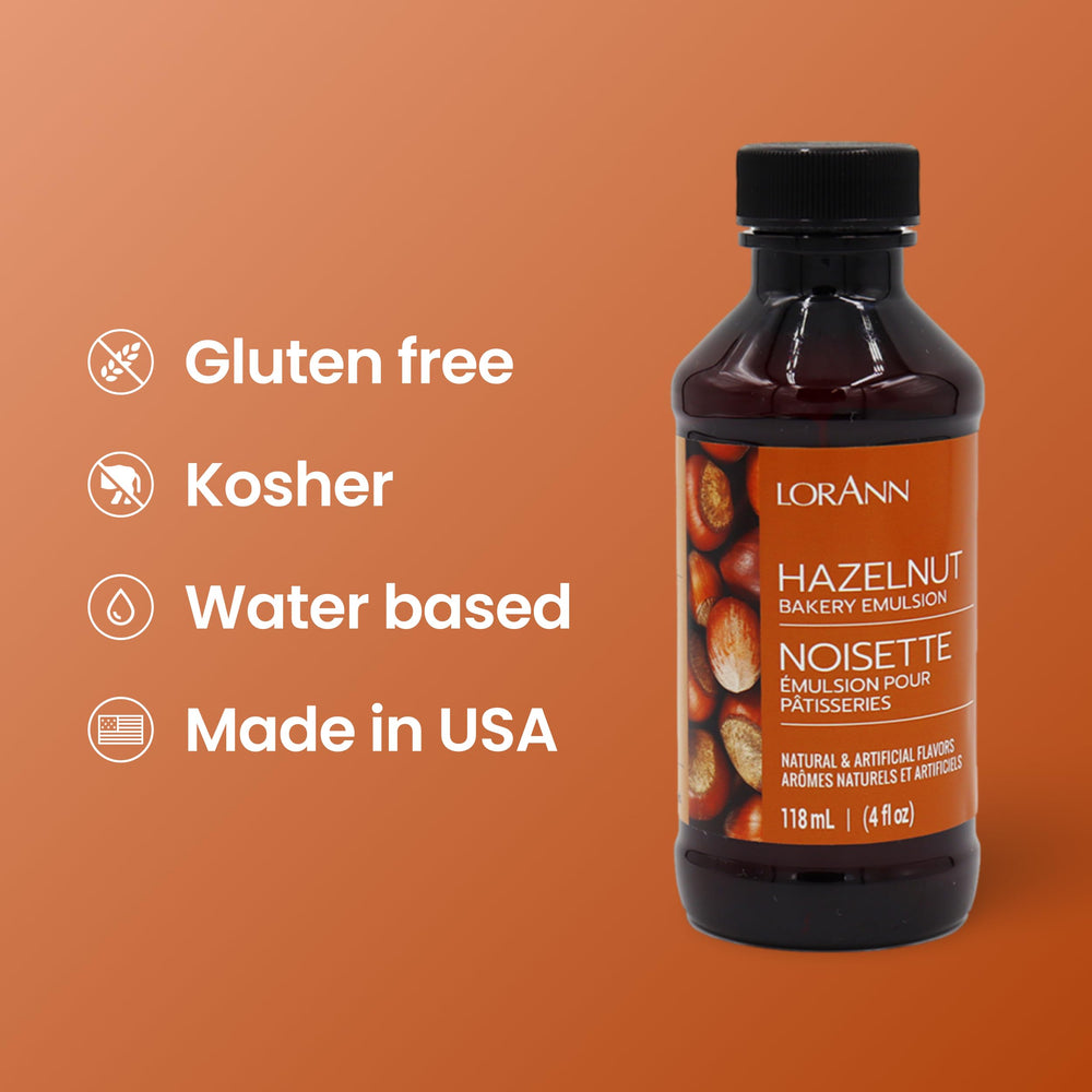 LorAnn Oils hazelnut bakery emulsion supports keto-friendly recipe flavor enhancement