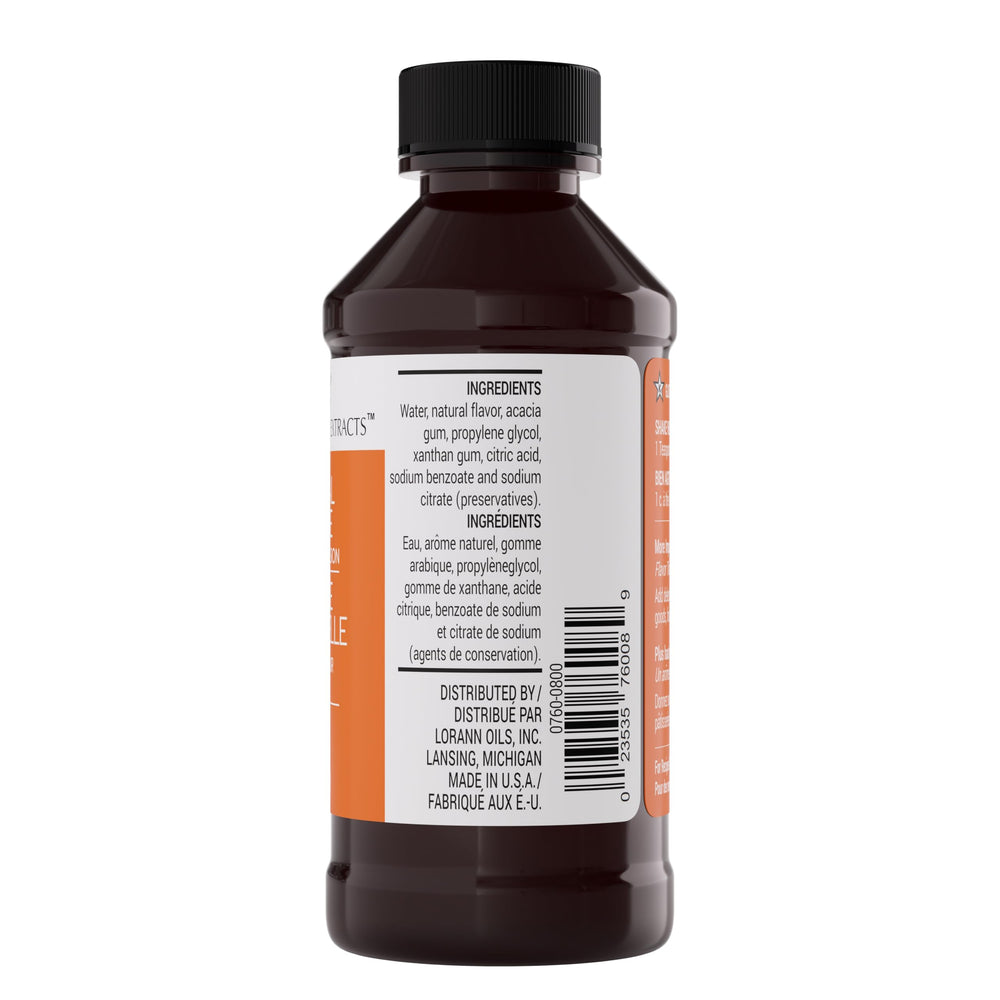 LorAnn Oils Orange Bakery Emulsion pour-spout enables controlled flavoring