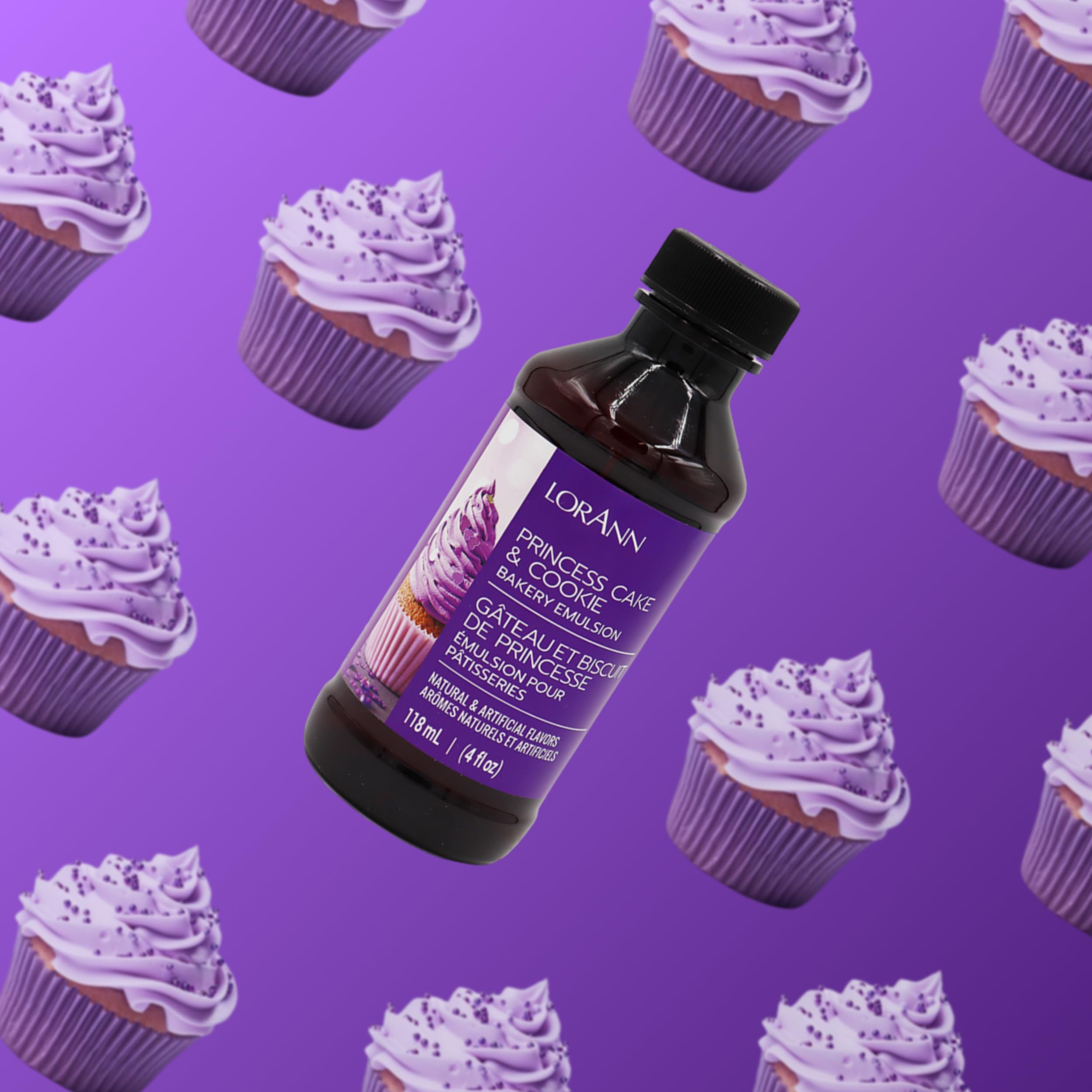 LorAnn Oils Princess Cake Emulsion pour demonstrates flavor that stays bold during baking.