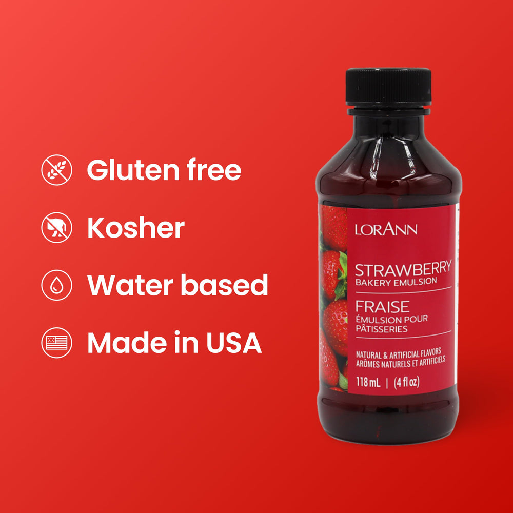 Keto-friendly strawberry flavor boost from LorAnn Oils Emulsion
