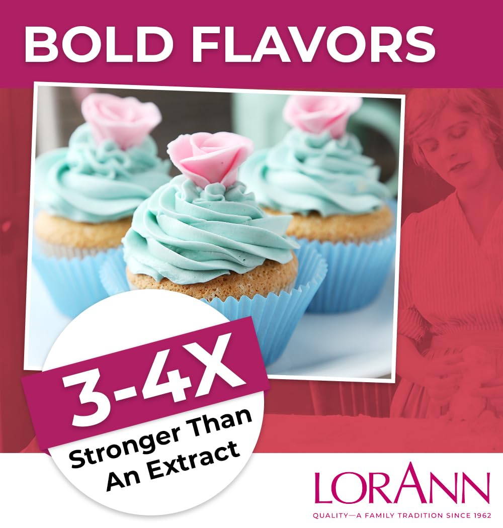 LorAnn Oils Super Strength flavor drops label image, ideal for intense flavor in desserts and gummies.