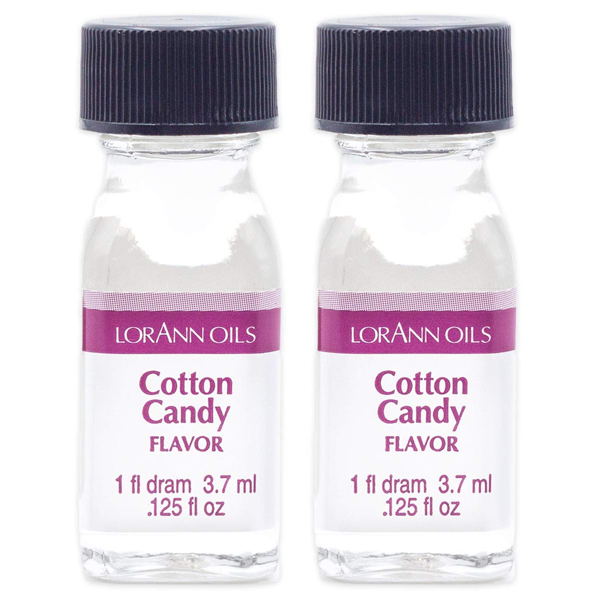 LorAnn Oils super strength flavoring, cotton candy bottle pour enhances nostalgic treats