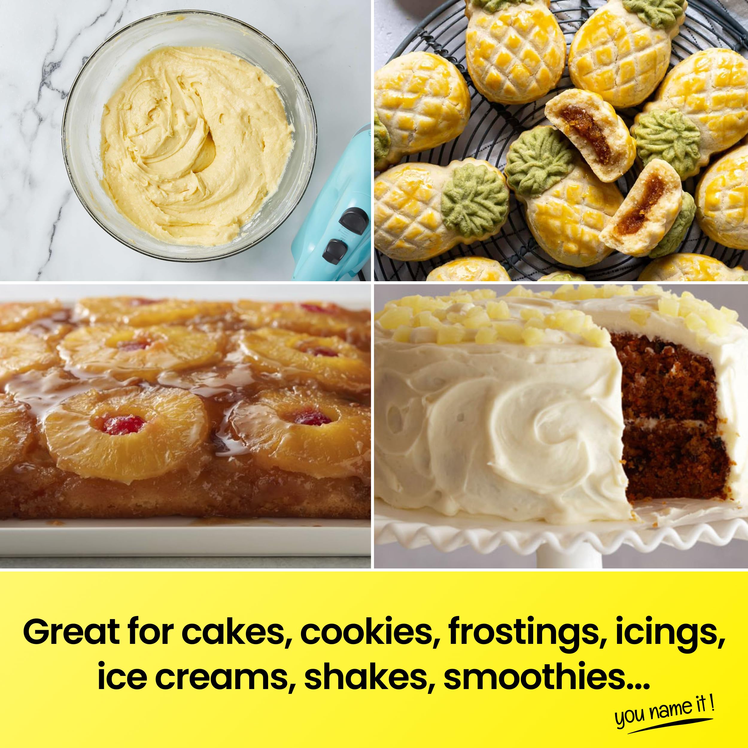 LorAnn Pineapple Bakery Emulsion topping ice cream with tropical aroma