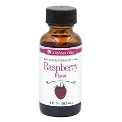 LorAnn Raspberry SS Flavor bottle provides bold raspberry notes for candy and baking.