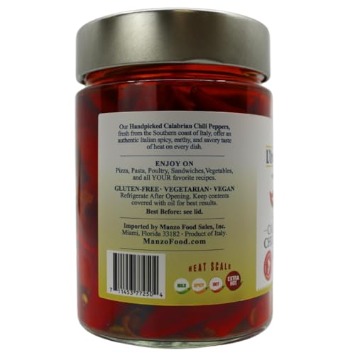 L'Oro Del Sud chili peppers in oil pasta dish highlights fiery depth