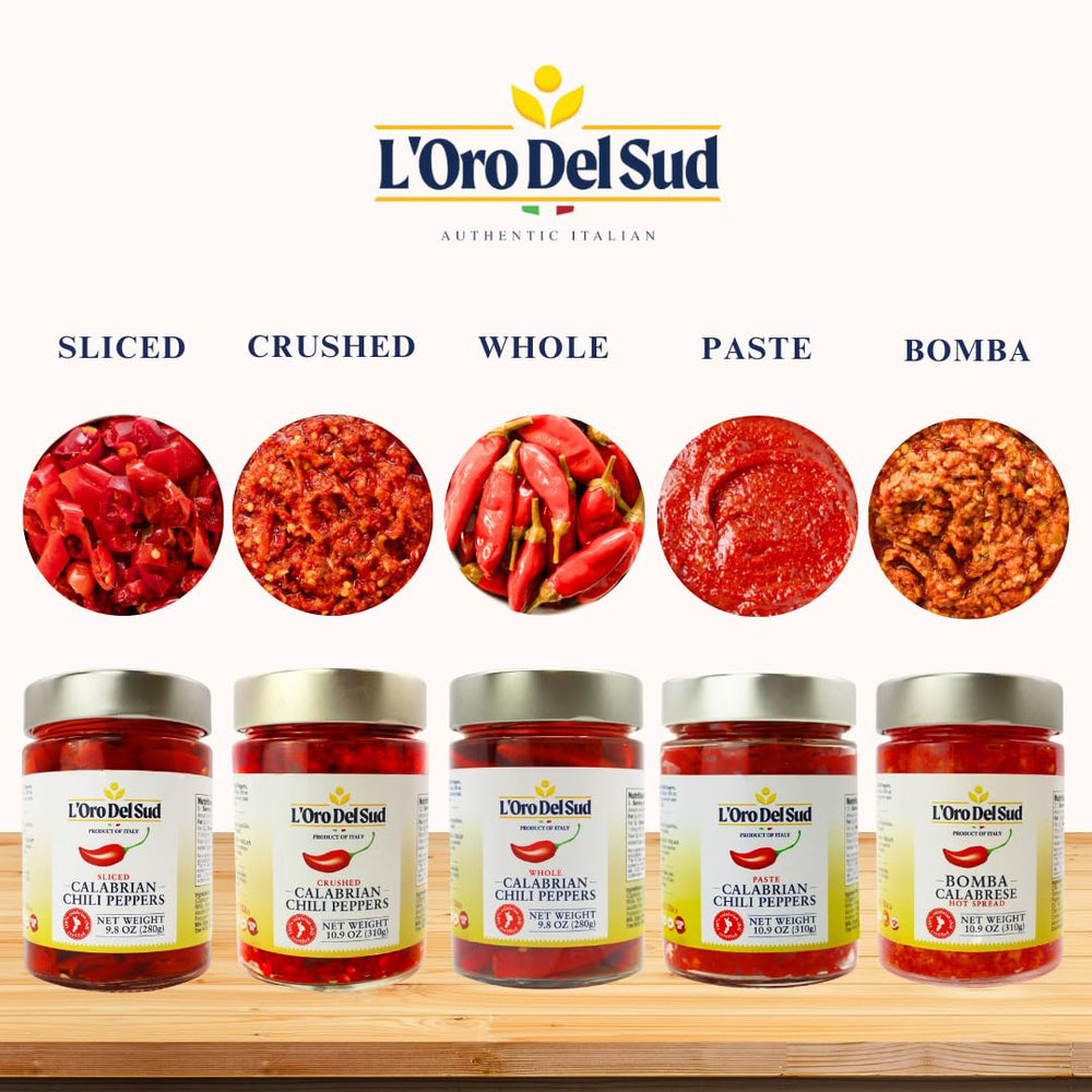 L'Oro Del Sud paste swirled into pasta for quick flavor boost.