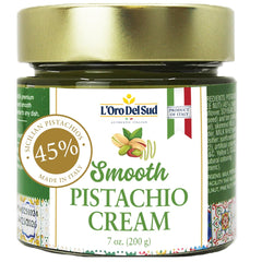 L'Oro Del Sud pistachio cream jar, smooth spread for bread