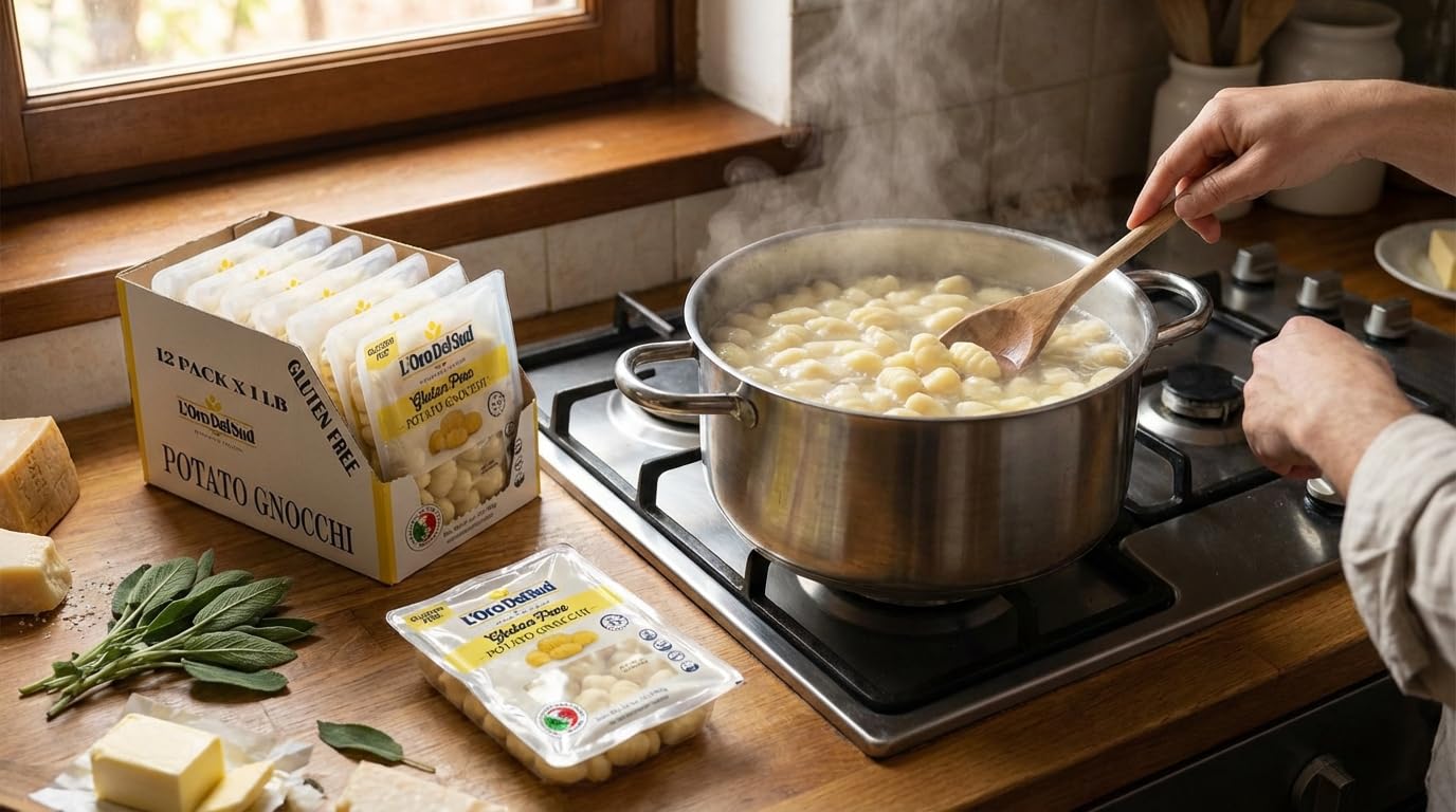 L'Oro Del Sud vegan-certified label on packaging