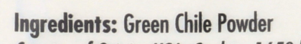 Los Chileros green chile ground powder helping sauces and stews