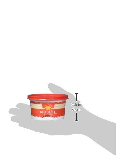 Los Patitos achiote paste served dish showcases bright color and inviting aroma