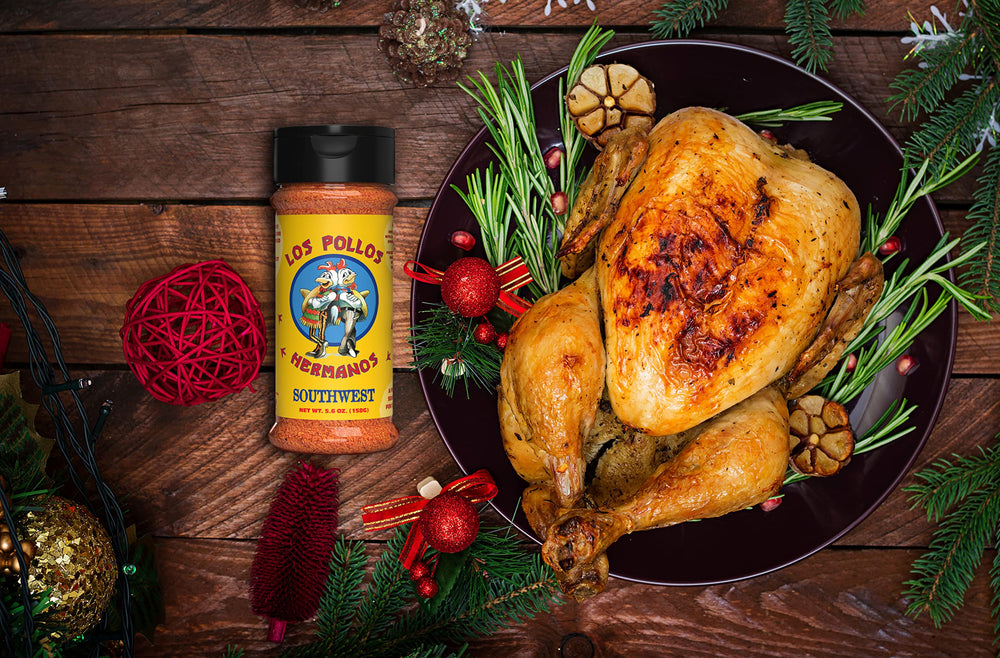 Los Pollos Hermanos Southwest seasoning on the grill emitting aroma