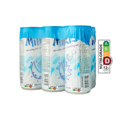 Lotte Milkis Soda pack of 6 bottles with creamy fizz, ideal for parties.