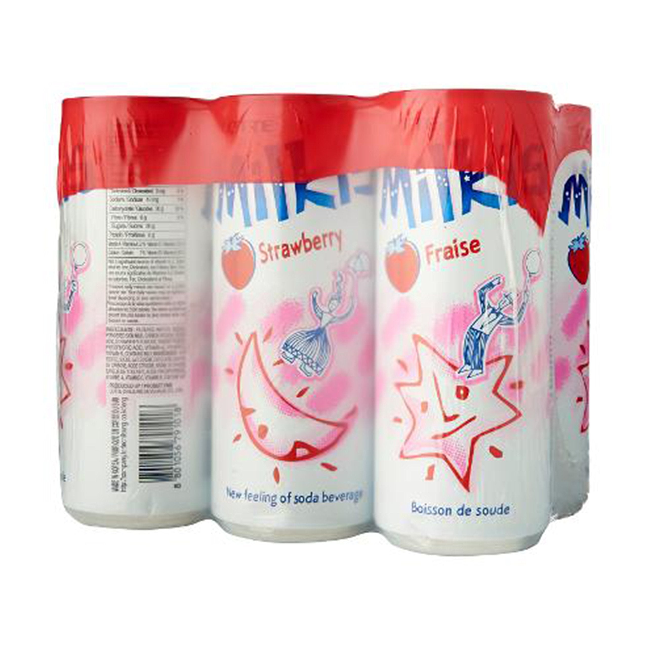 Lotte Milkis Strawberry Soda bottle (strawberry-soda-bottle) shows creamy strawberry fizz for a refreshing treat.
