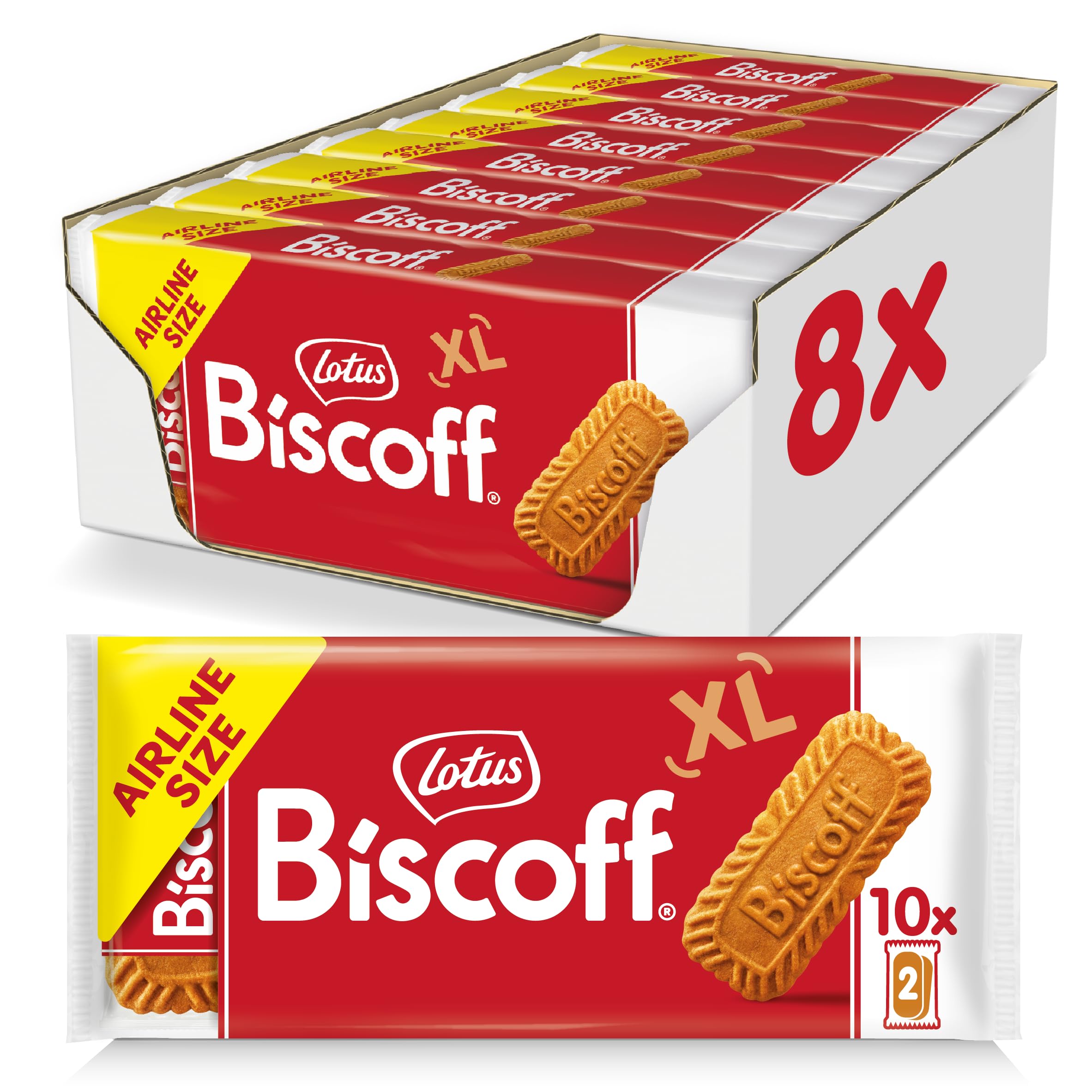 Lotus Biscoff packaging on store shelf inviting impulse purchase.