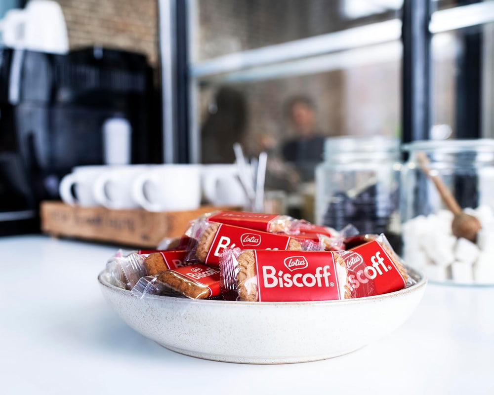 Lotus Biscoff Belgium-made cookies with vegan-friendly recipe.