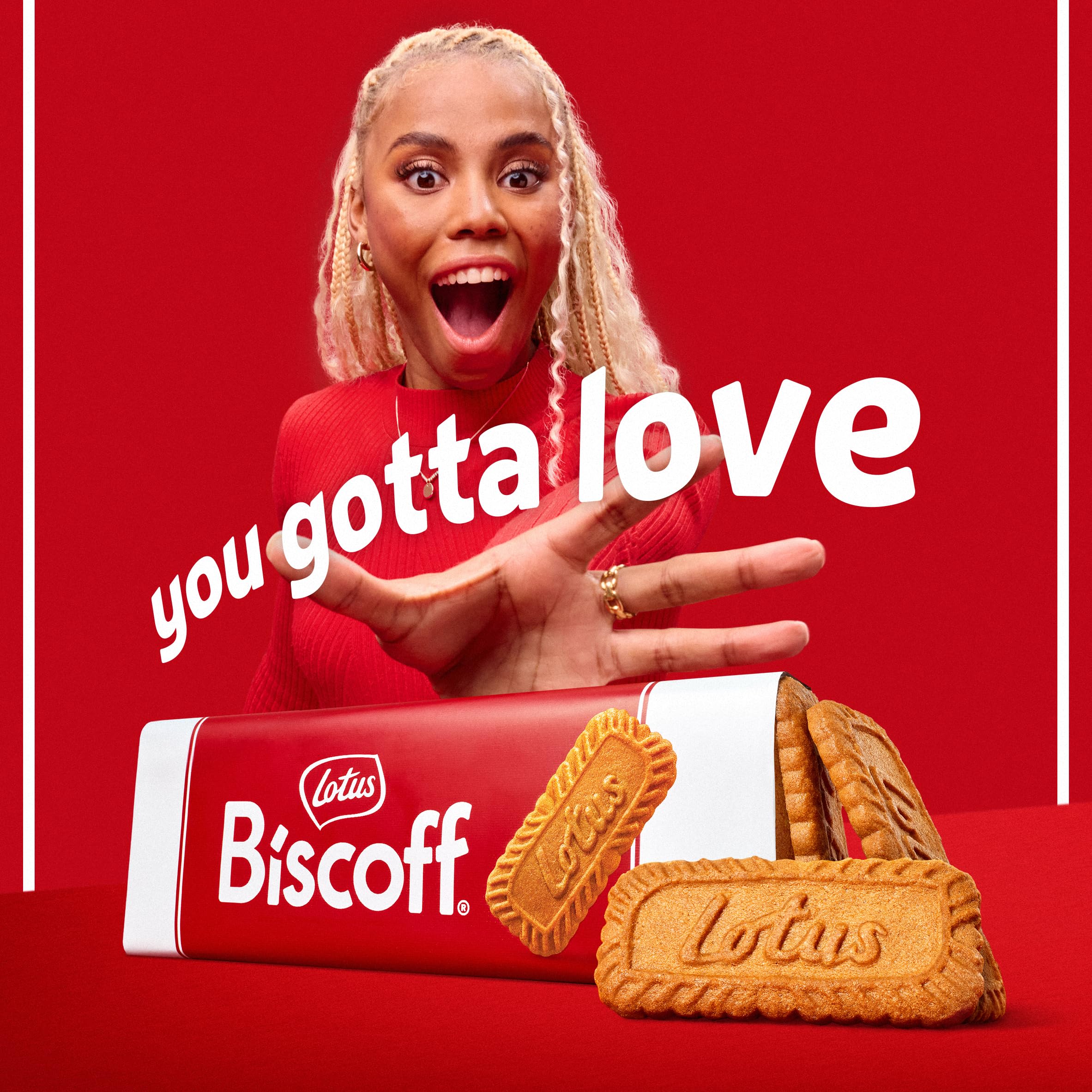 Lotus Biscoff cookies beside a coffee cup for ideal pairing.