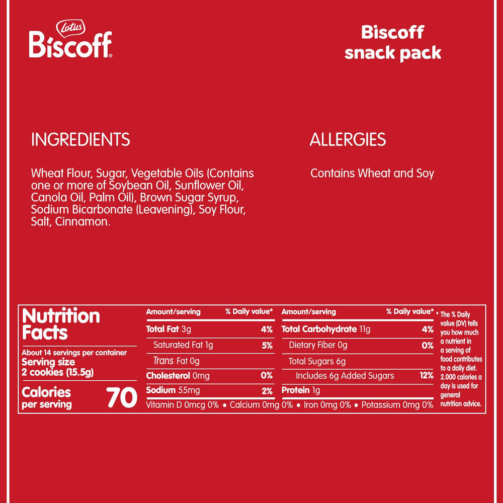 Close-up of Lotus Biscoff cookies highlighting crunchy caramelized texture.