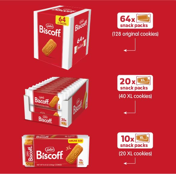 Vegan-friendly Lotus Biscoff ingredients with no artificial colors or flavors.