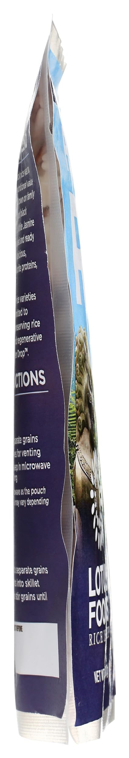 Lotus Foods Forbidden Blend grains close-up, great for fried rice dishes.