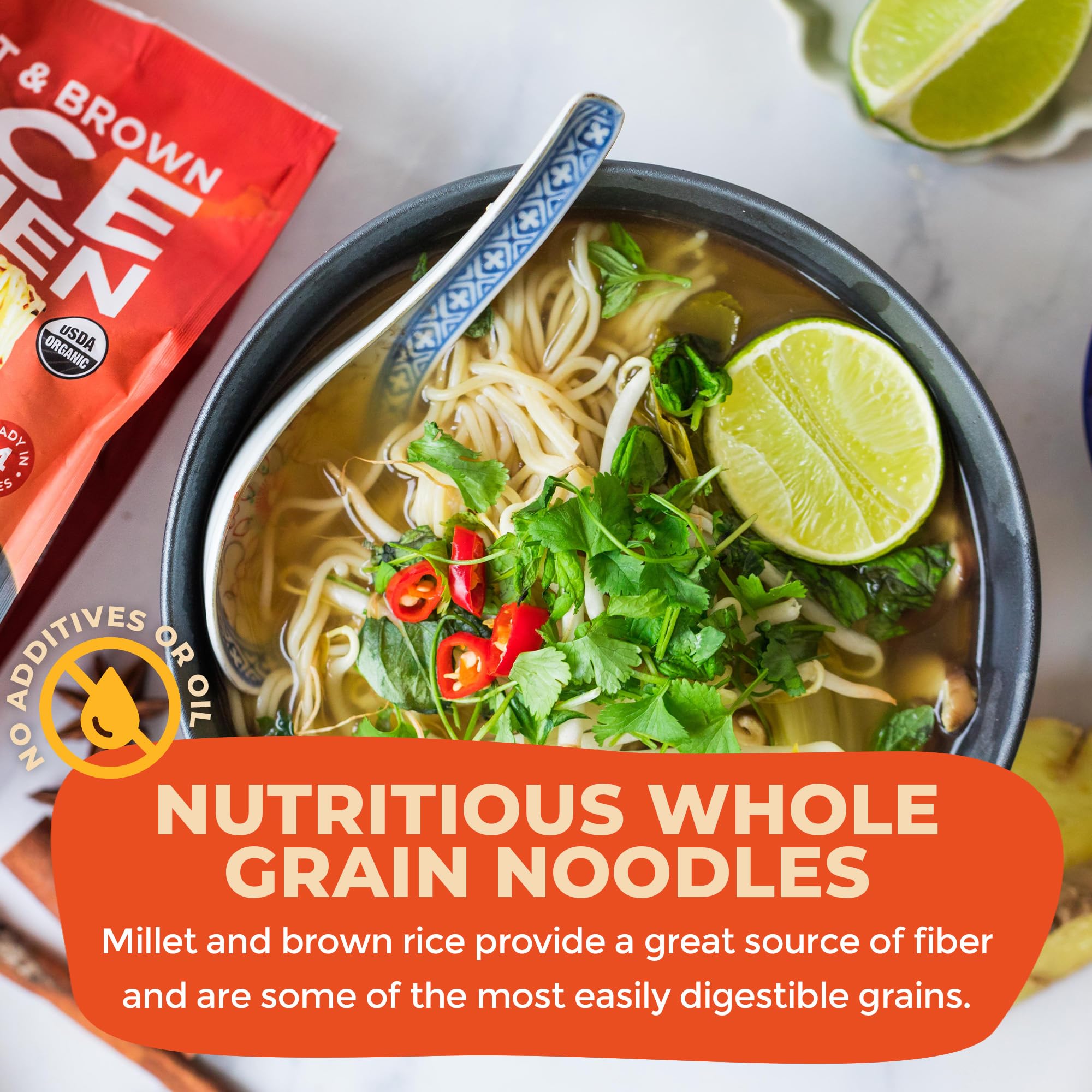 Lotus Foods gluten-free label signals safe choice for gluten-free diets.