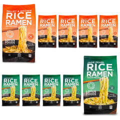 Lotus Foods Jade Pearl bundle noodles, quick lunch option with a delicate flavor