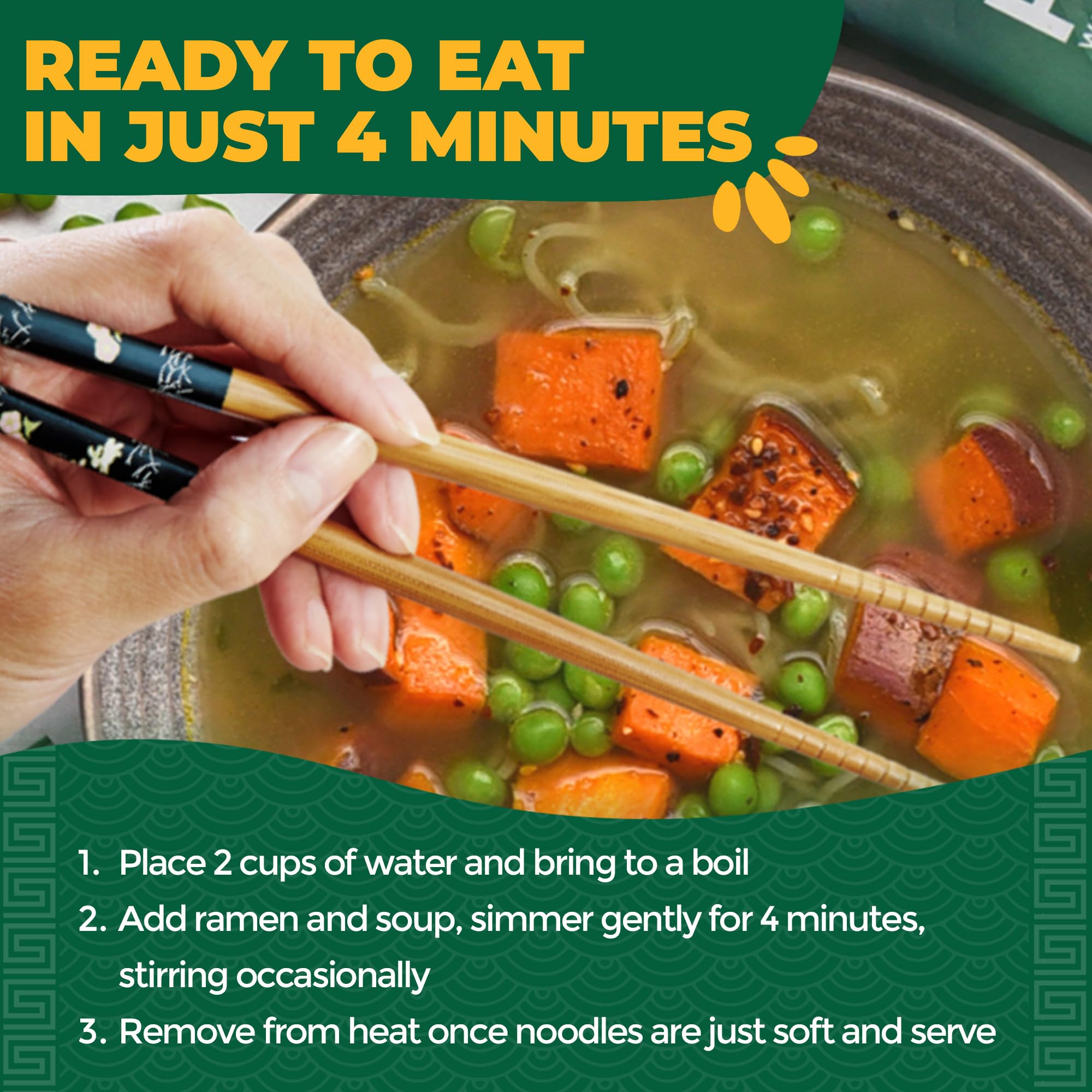 Lotus Foods Jade Pearl cold noodle salad with tamari creates easy summer meals