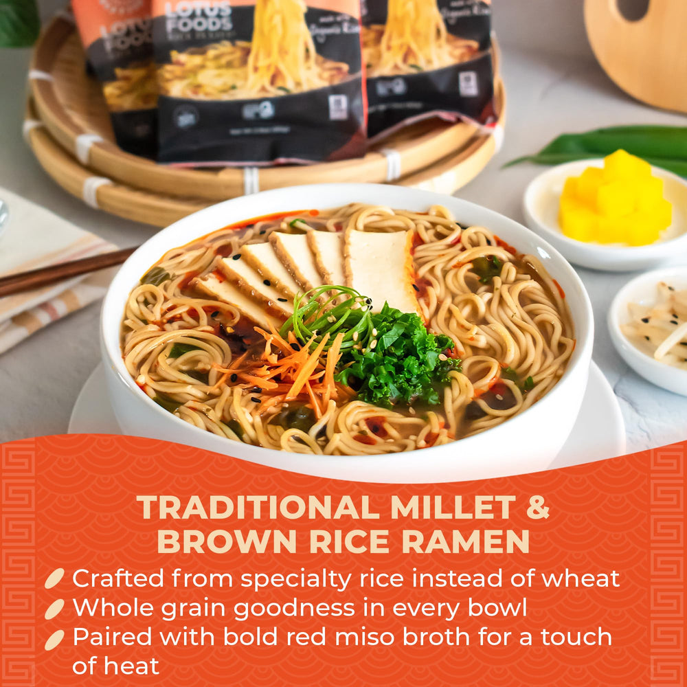 Lotus Foods bulk ramen noodles packs for fast weeknight dinners