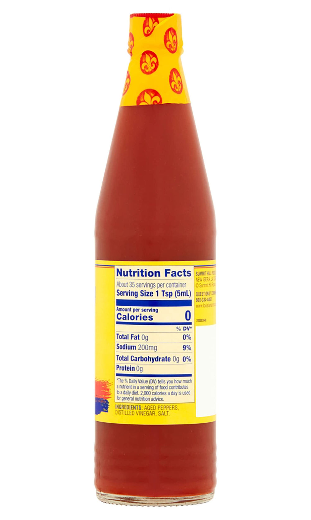 Original bottle pour showing classic heat for breakfasts and sandwiches.