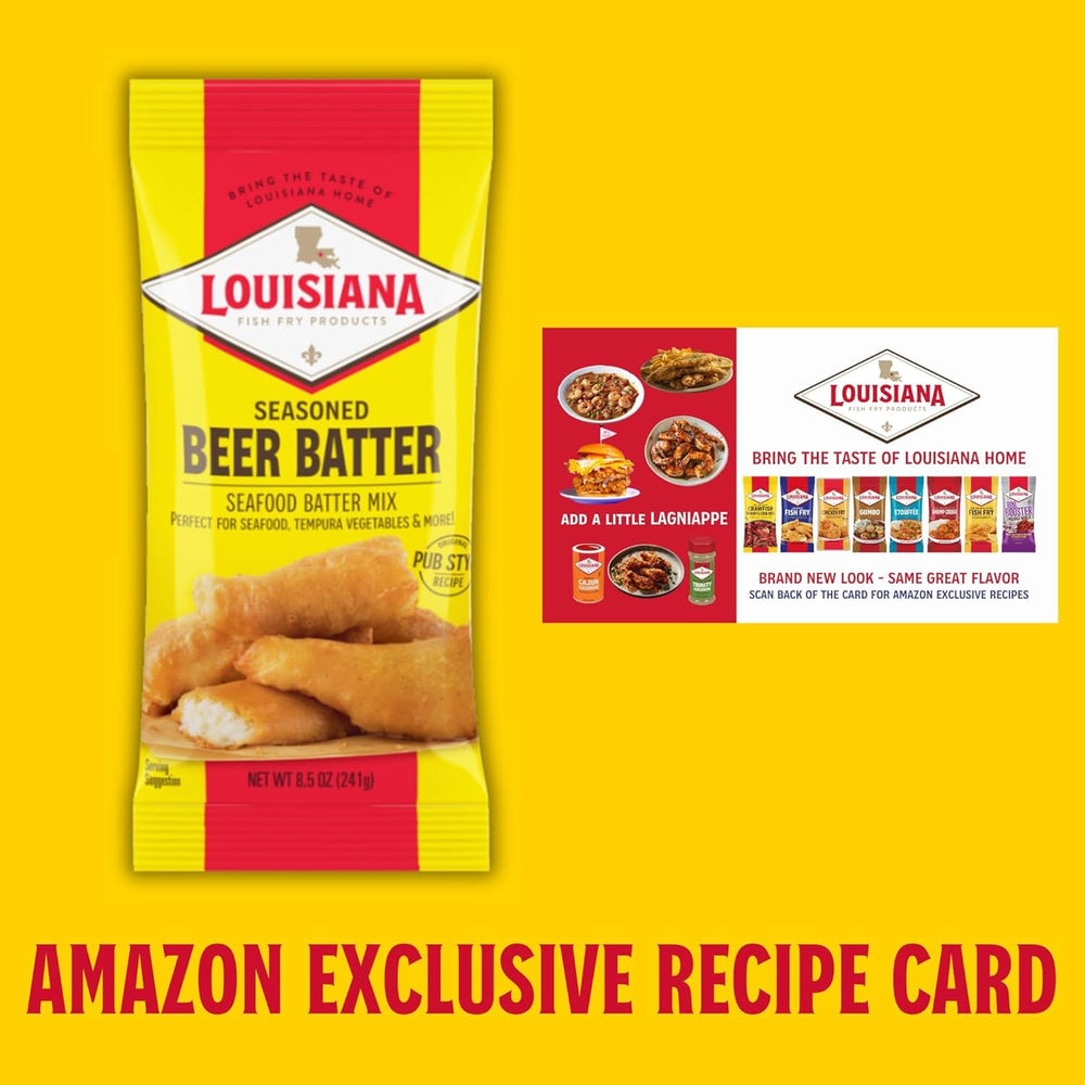 Louisiana Fish Fry 3-pack makes weeknight frying ready and convenient