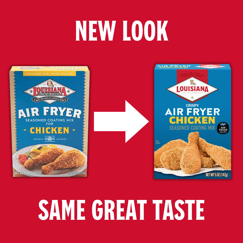 Parmesan-style chicken sandwich boosted with Louisiana Fish Fry coating mix
