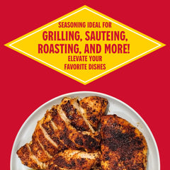 Louisiana Fish Fry Cajun Blackened Seasoning close-up reveals paprika-rich depth