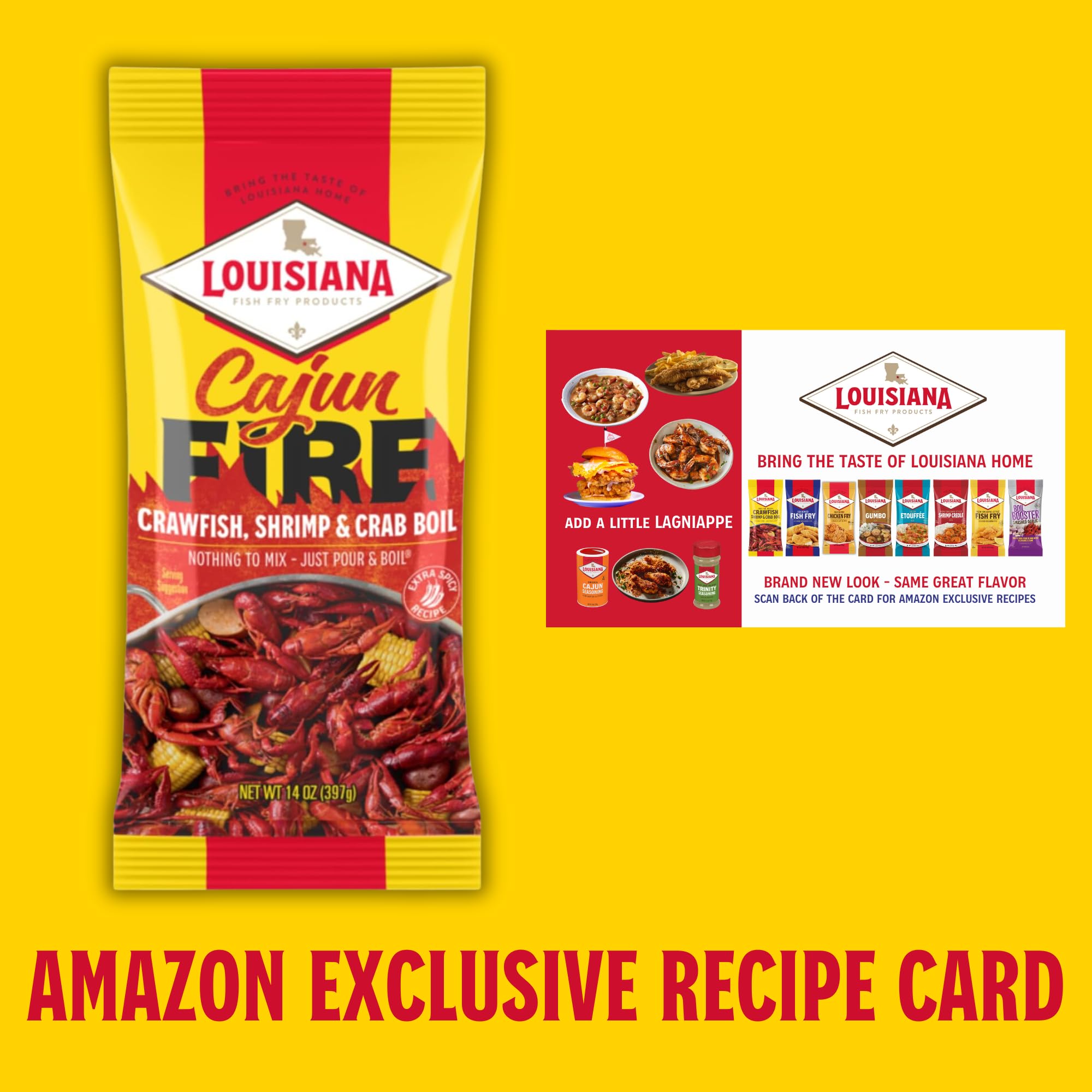 Louisiana Fish Fry Cajun Fire Boil family meal for a feast