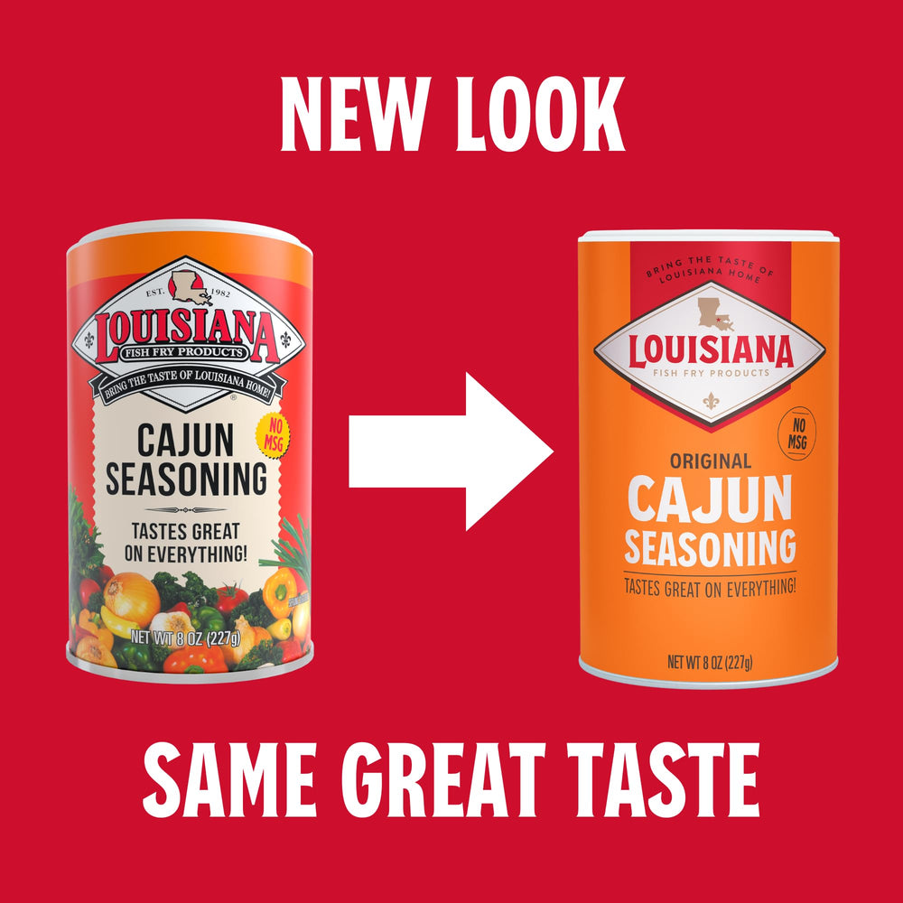 Louisiana Fish Fry Cajun Seasoning fries-idea adds Cajun zing to crispy fries