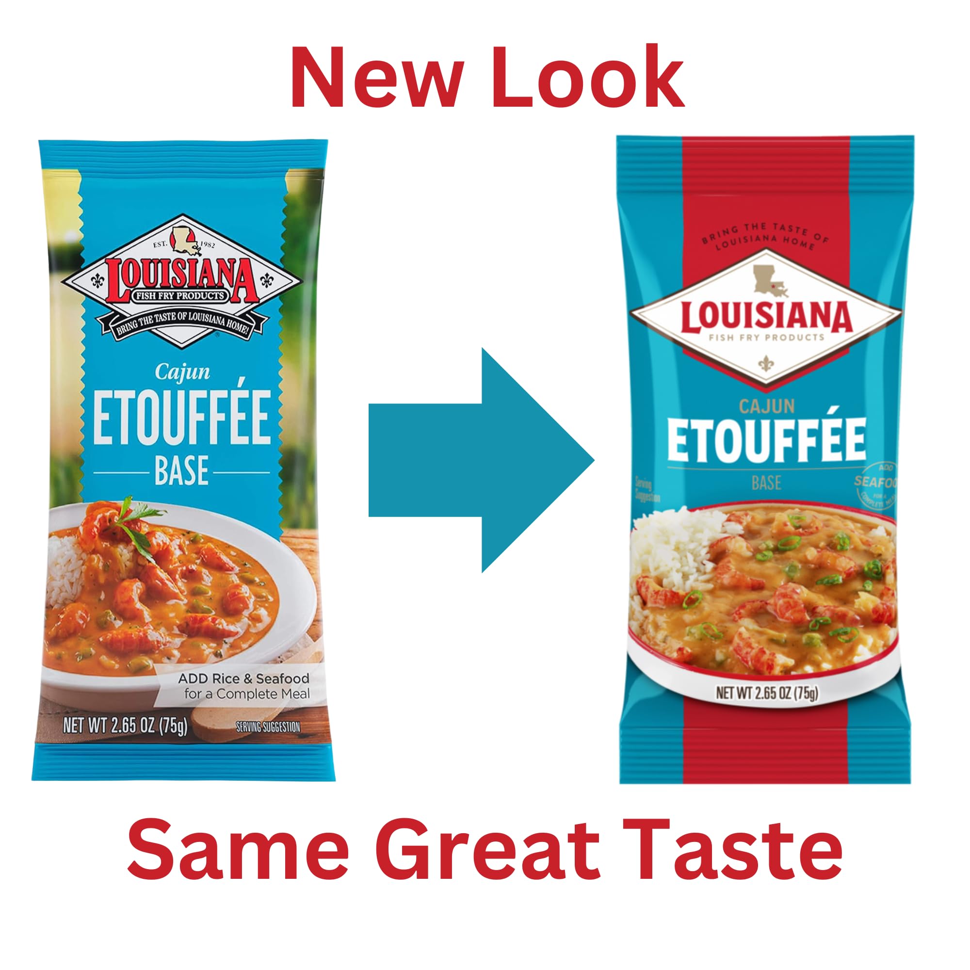 Front view of the Cajun Variety Bundle for home cooks