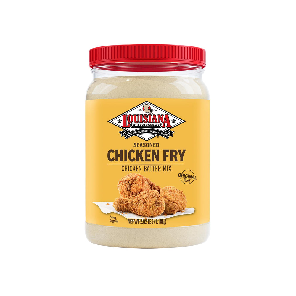 Louisiana Fish Fry Chicken Fry Batter pour-ready coating for crispy fried chicken