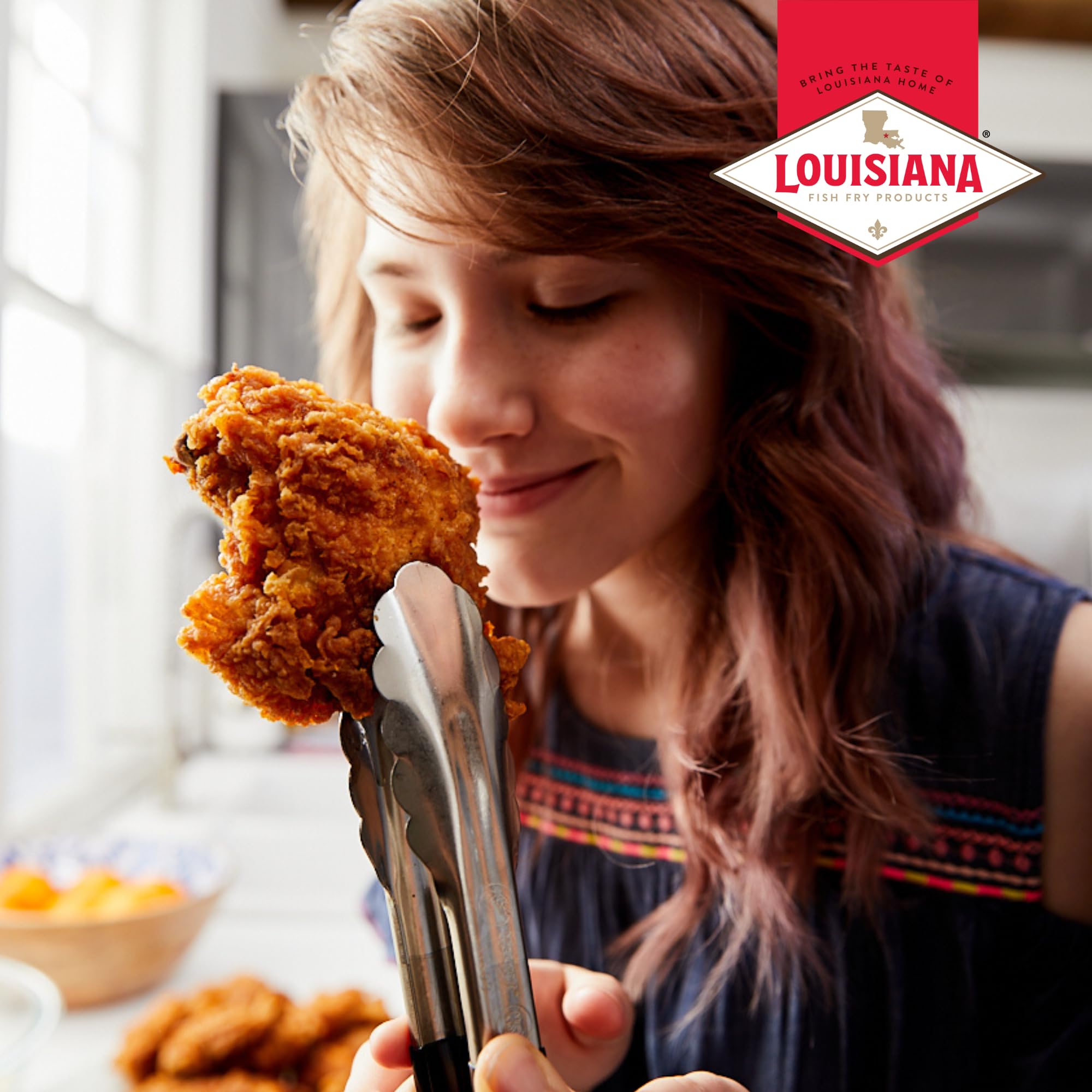 Louisiana Fish Fry Chicken Fry Batter needs only water to prep