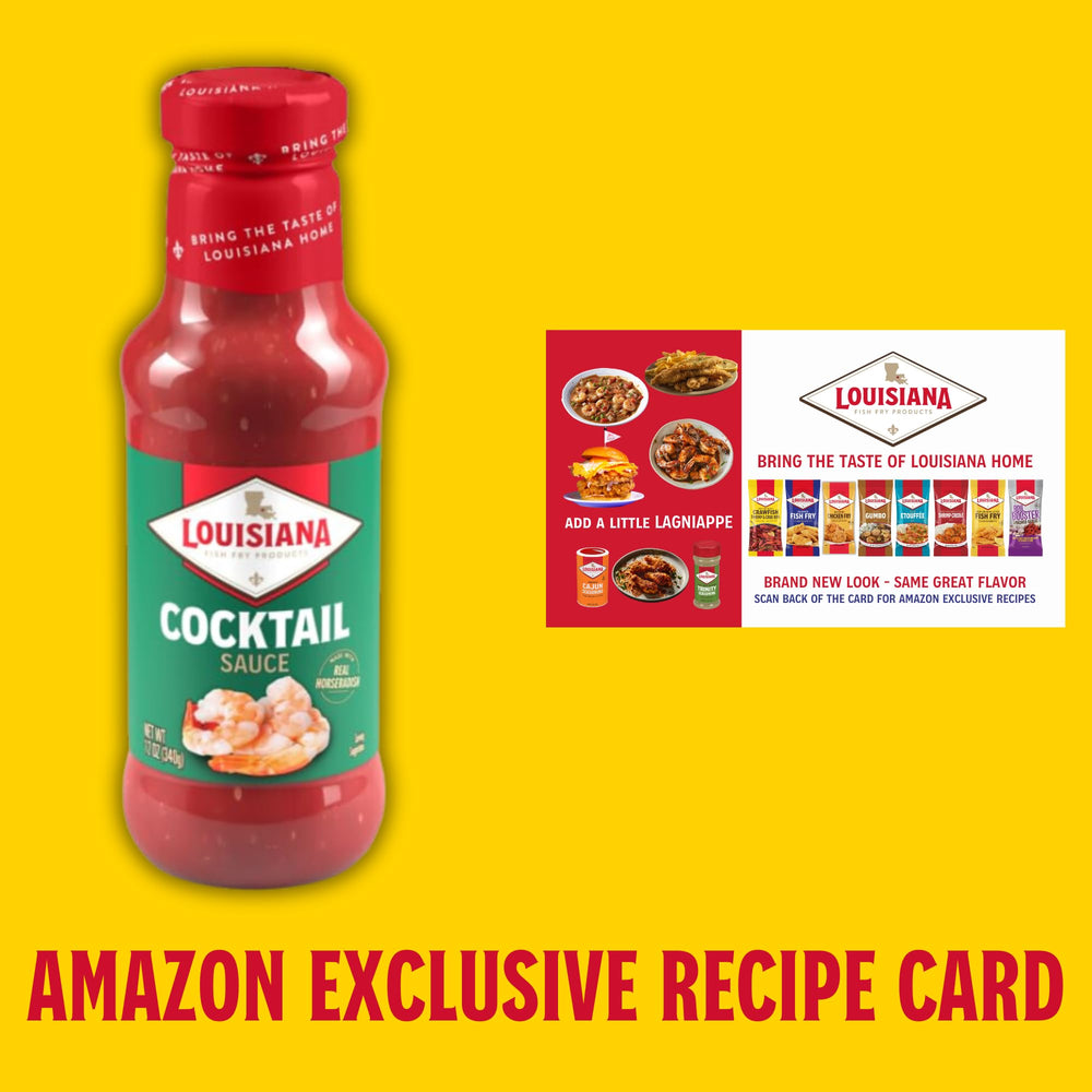 Louisiana Fish Fry Cocktail Sauce two-pack option for value