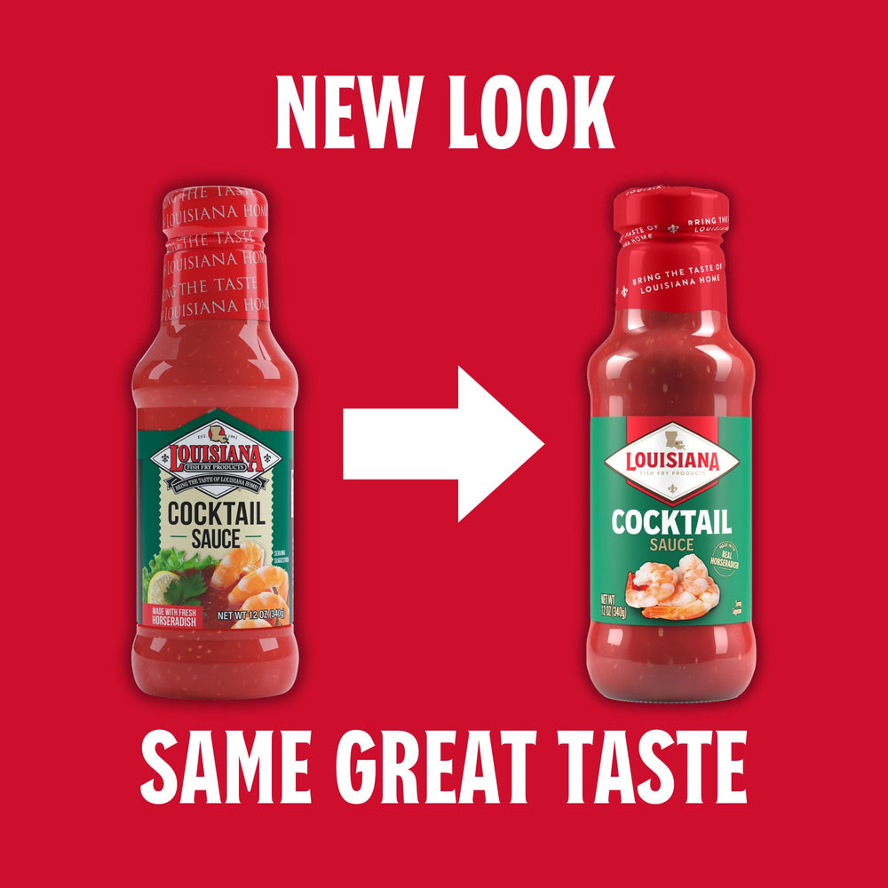 Louisiana Fish Fry Cocktail Sauce ready to use straight from bottle