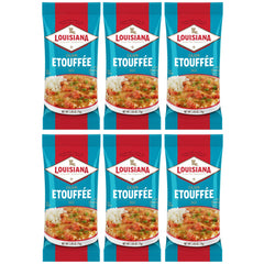 Louisiana Fish Fry Etouffee Base pack6 front view for quick weeknight Cajun meals.